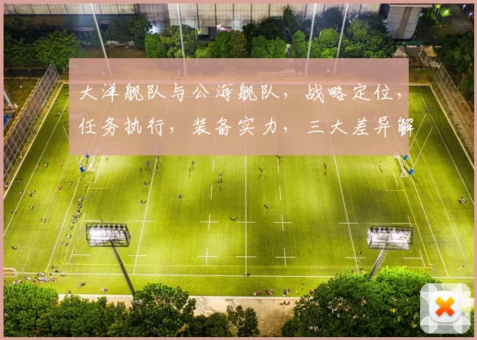 大洋舰队与公海舰队，战略定位，任务执行，装备实力，三大差异解析，深度剖析。